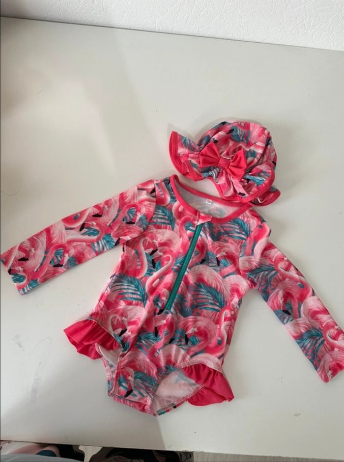 Maillot de bain fille 18/24mois