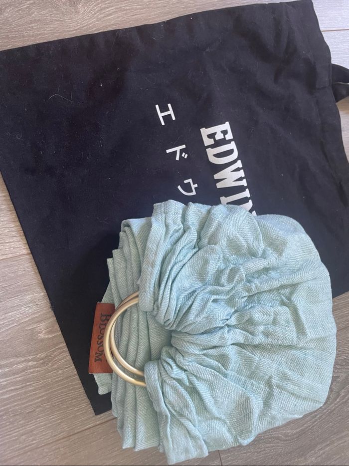 Portage sling ringsling de la marque Bud&Blossom  100% lin - photo numéro 5