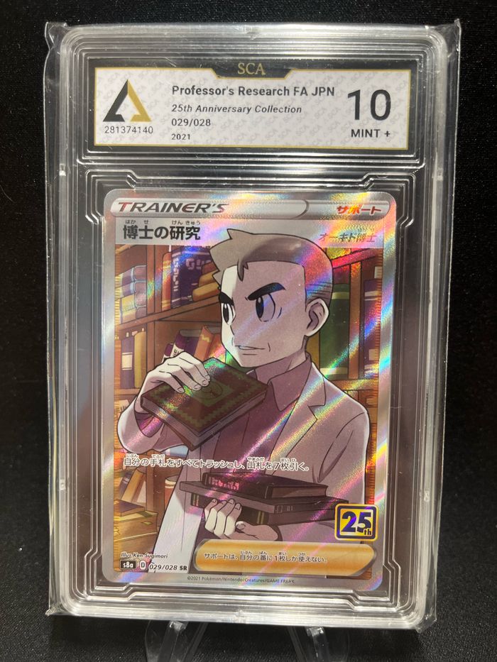 Carte Pokémon Professor 029/028 SCA 10 - photo numéro 1