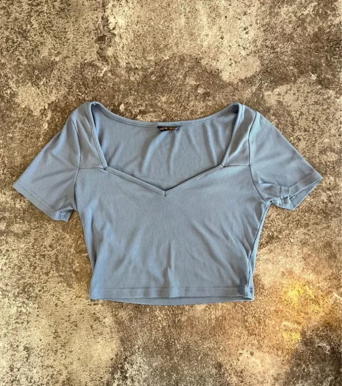 Lot 2 t shirt court femme Shein taille M Pack women crop top Confezione magliette corte donna Damen - photo numéro 2