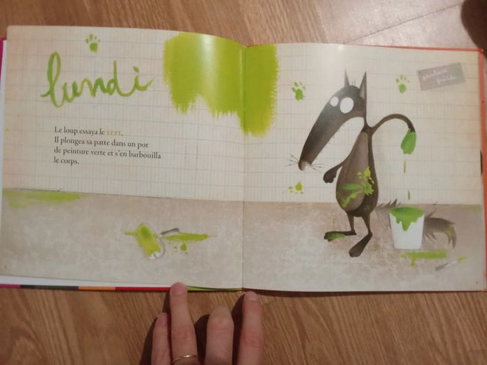 Livre le loup qui voulais changer de couleur auzou - photo numéro 3