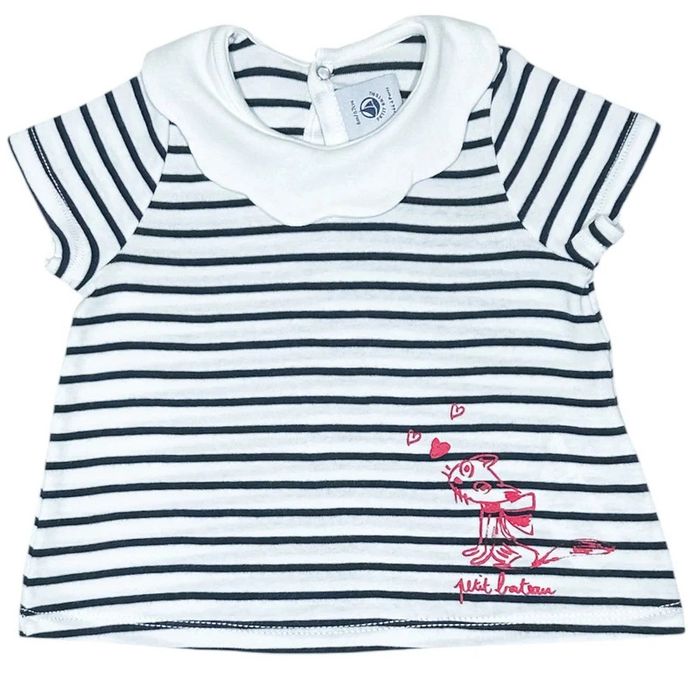 Petit Bateau T-Shirt à manches courtes 6 mois