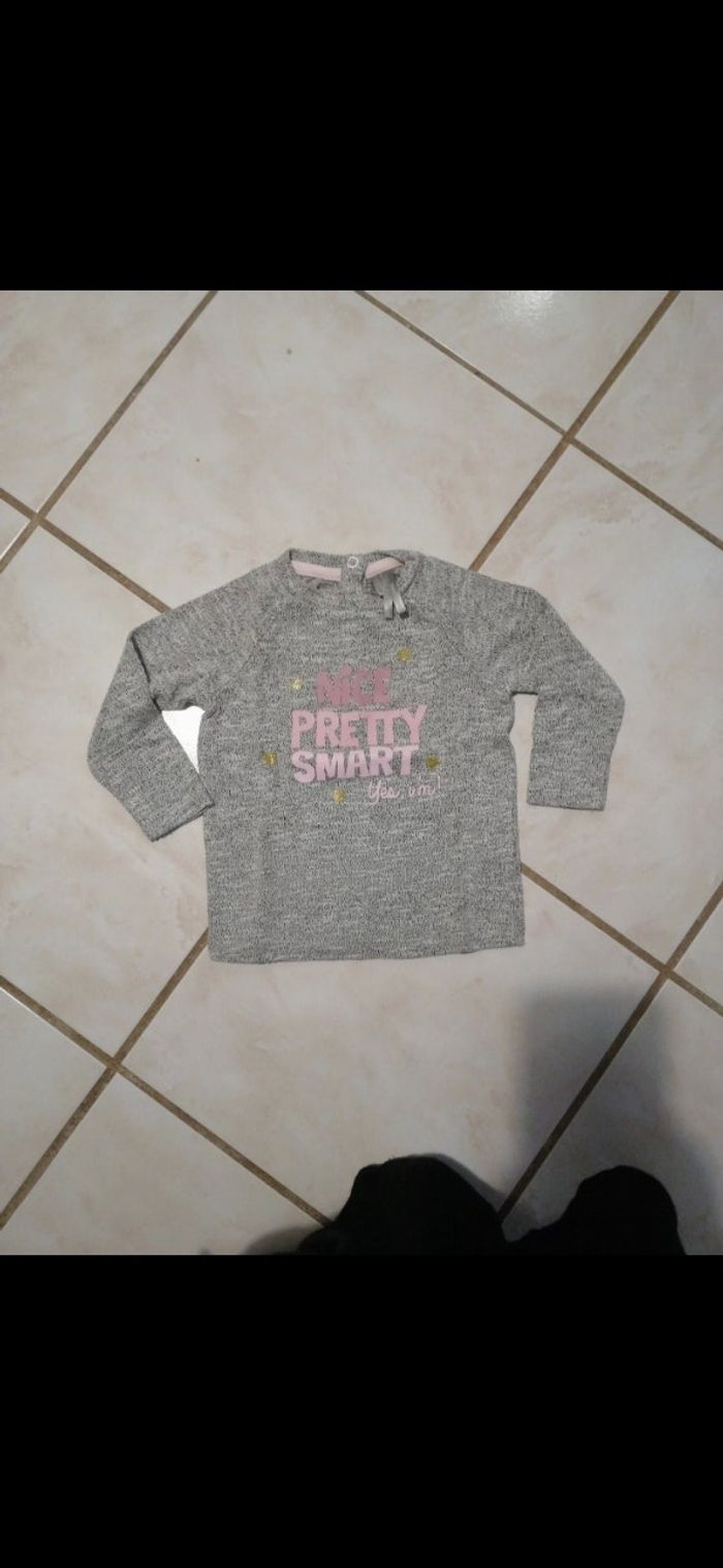 Lot hauts fille 6mois - photo numéro 4