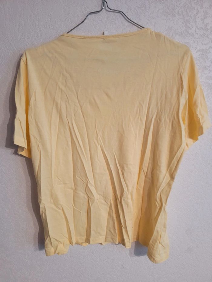 T-shirt unique avec Maille été  vintage élégant - photo numéro 3
