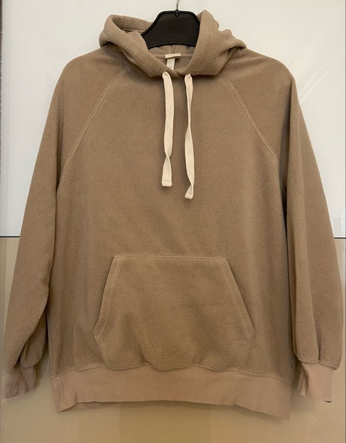 Sweat-shirt beige polaire M