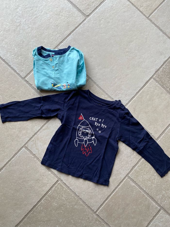 Lot tee shirts manches longues - photo numéro 4