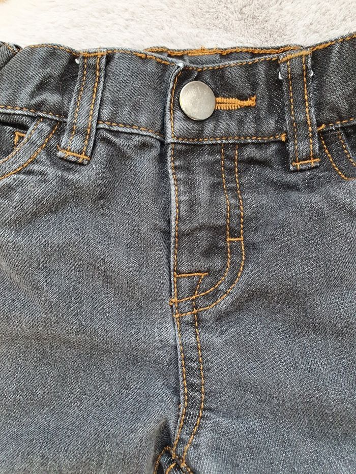 Jean noir chiné 2 - 3 ans - photo numéro 2