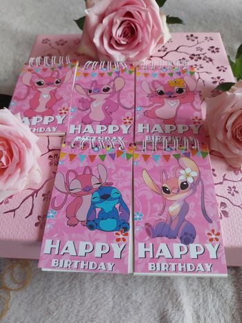 Minis carnets stitch 1e pour 1