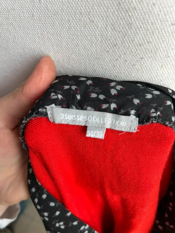 Joli pull rouge - photo numéro 3