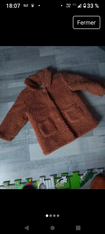 Veste lulu castagnette 