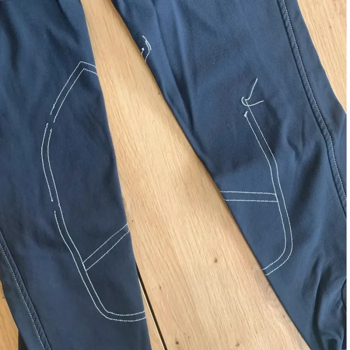 Pantalon  d’équitation Harcour  – Bleu Marine  –  Taille 34 - photo numéro 3