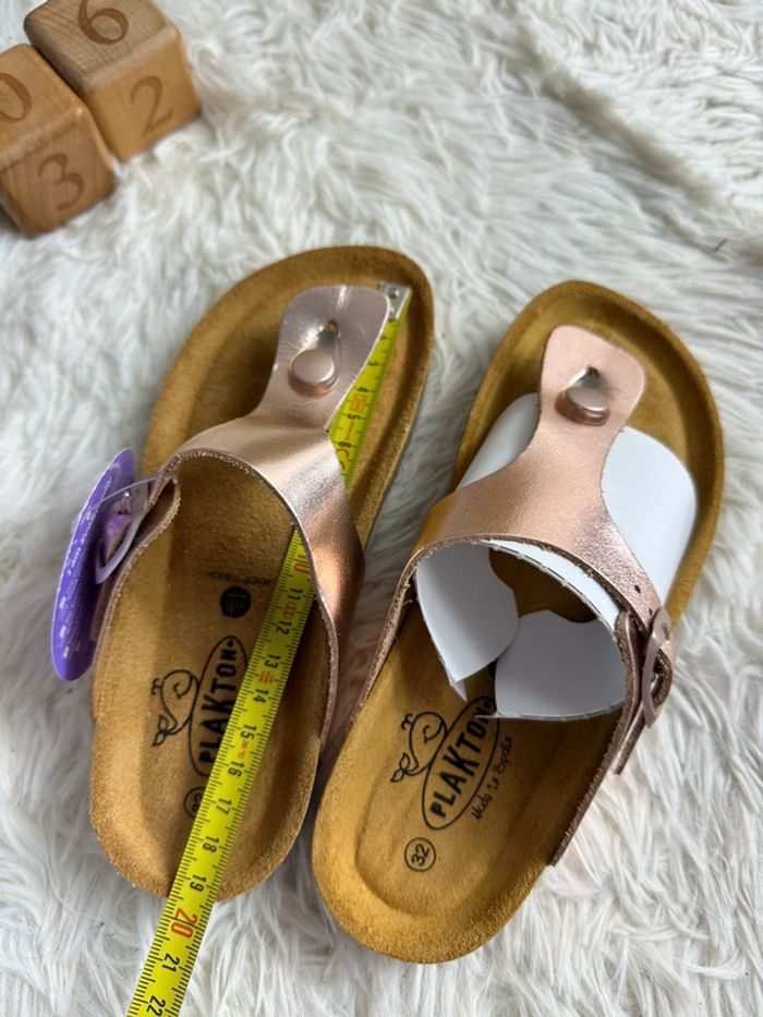 Paire de tong rose Plakton taille 32 - photo numéro 7