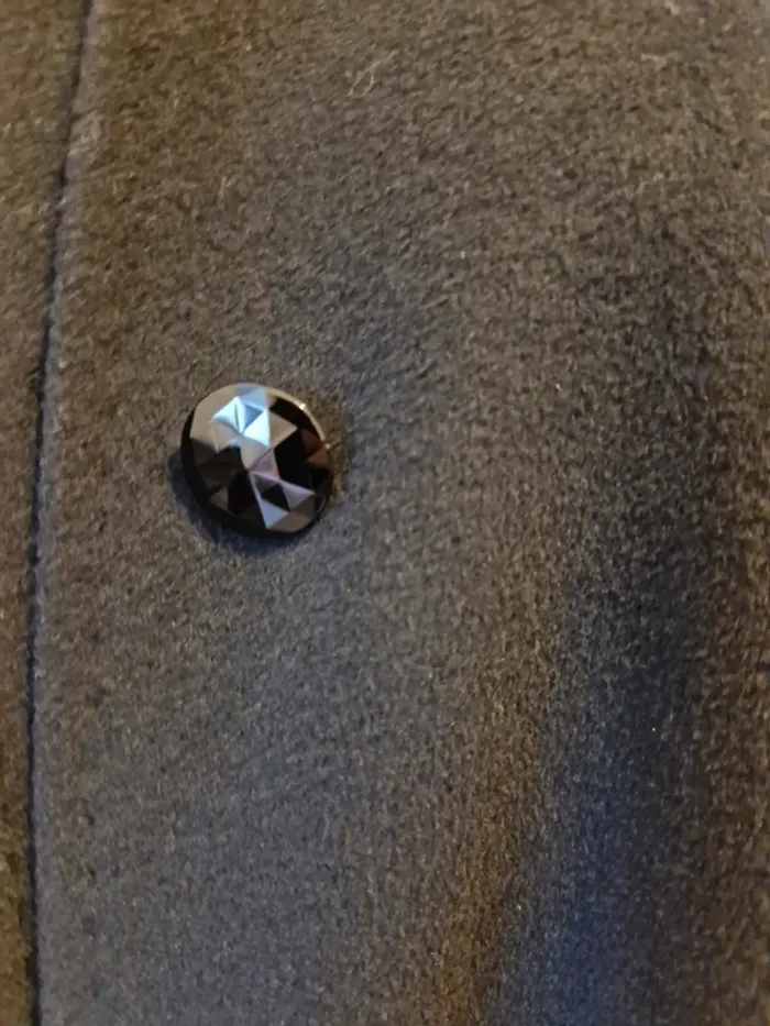 Manteau long noir en pure laine vierge – T.50 - photo numéro 8