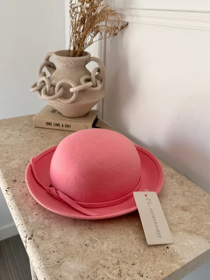 Chapeau fille rose hut hat Sombrero Cappello hoed Chapéu Disguise Disfraz Travestimento - photo numéro 4