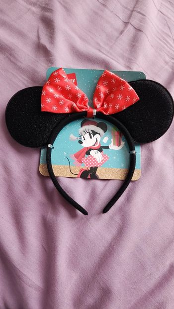 Serre tête de Noël Disney Minnie