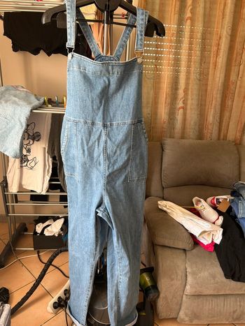 Salopette bleue claire Toscandjoe