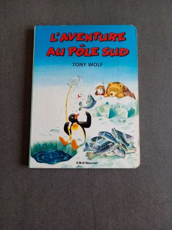 Livre l'aventure au pôle sud