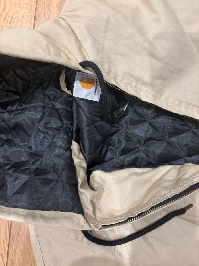 Carhartt Blouson Veste type aviateur L – beige / noir classique - photo numéro 5