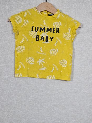 T-shirt manche courte Kiabi 9 mois 69-72cm