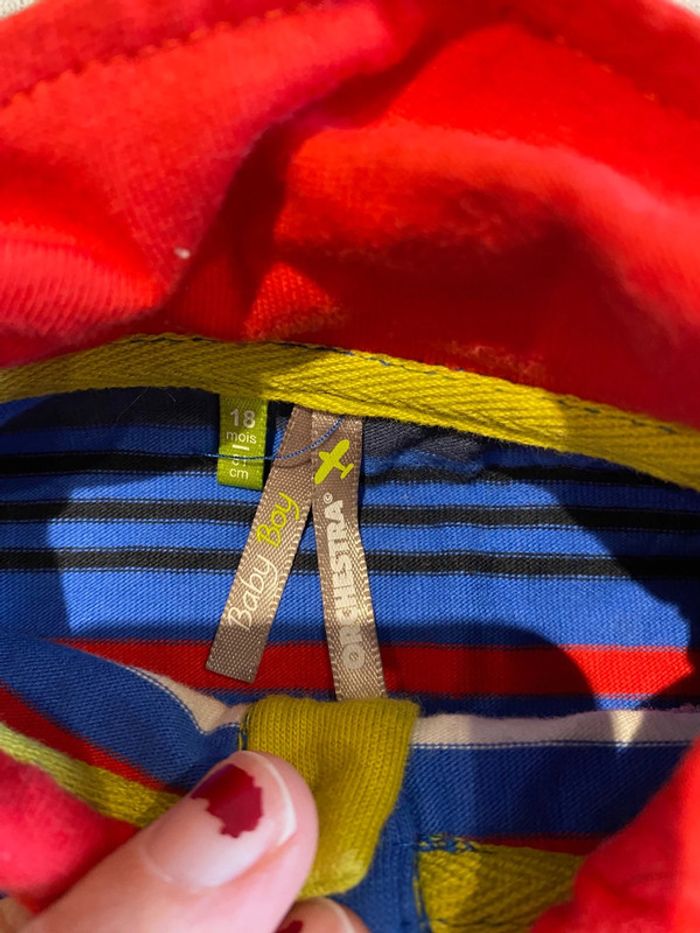 Lot de 2 polos et 3 t-shirts col-roulés 18 mois - photo numéro 12