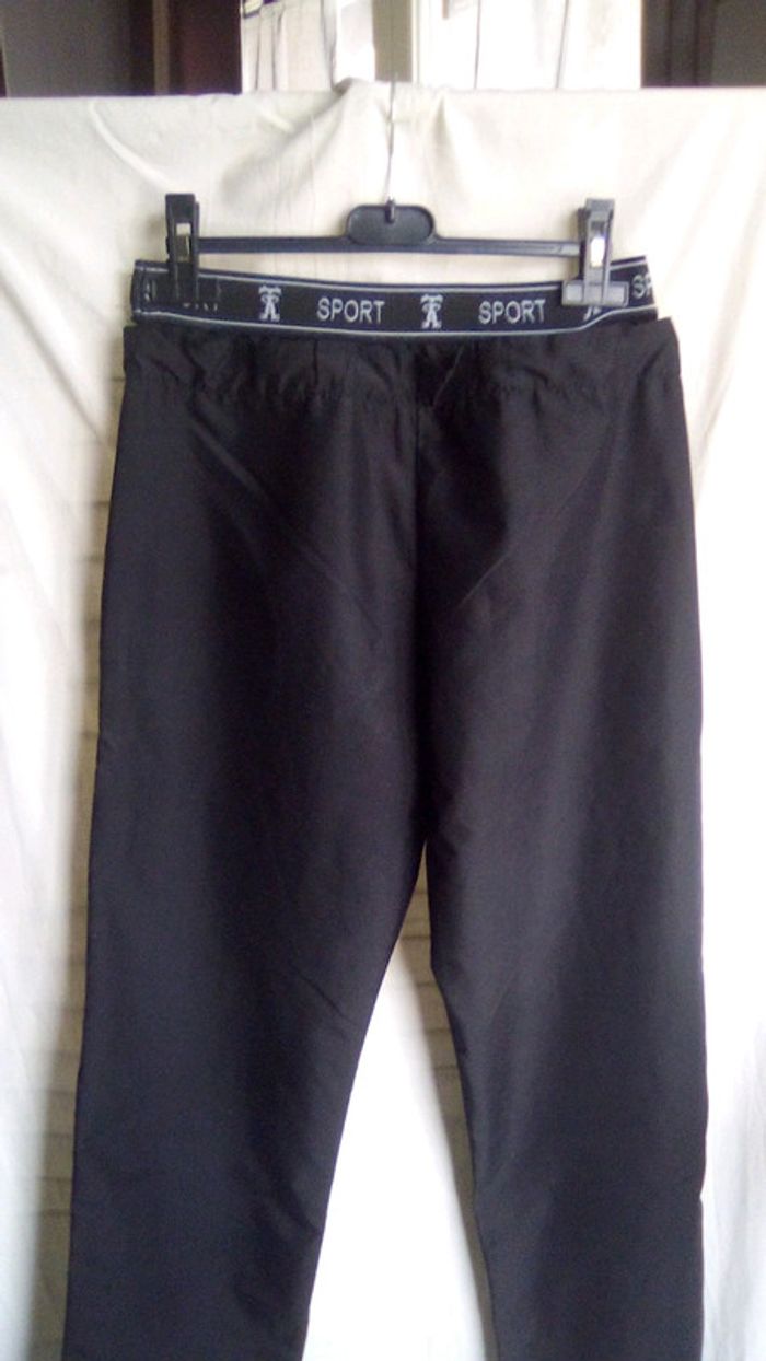 Pantalon large noir fin - photo numéro 6