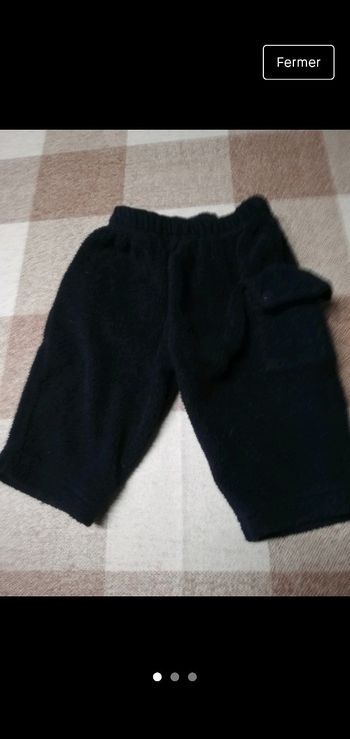 Pantalon marine 3 mois