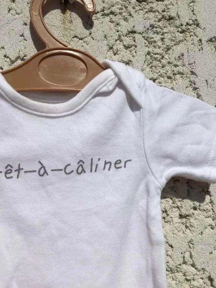 Bodie coton biologique baby club 1 mois Neuf Body manches courtes Neuf Body manches courtes Neuf - photo numéro 5