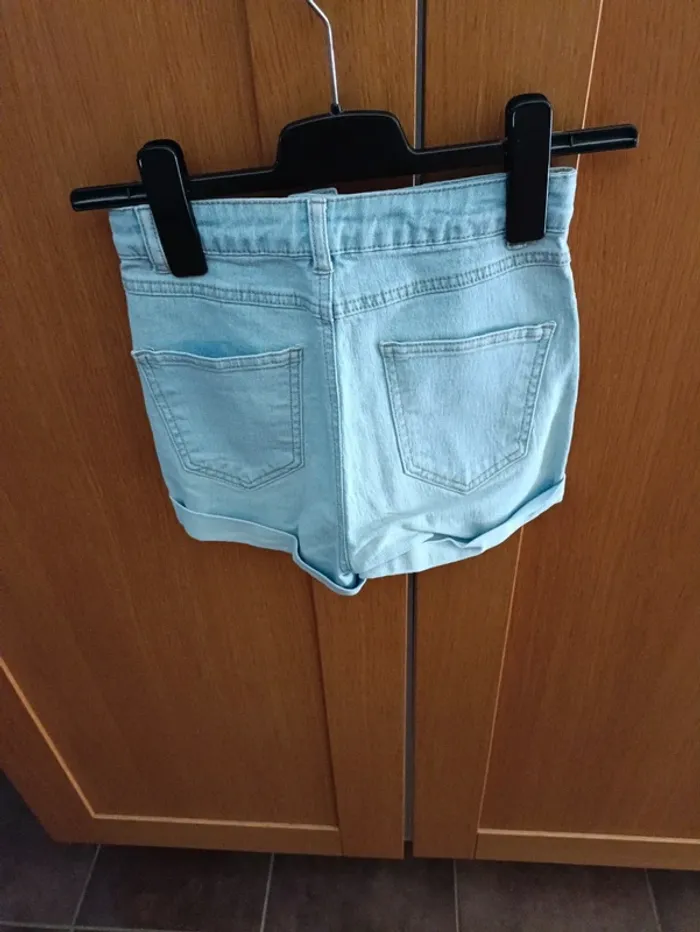 Short en jean fille - photo numéro 2