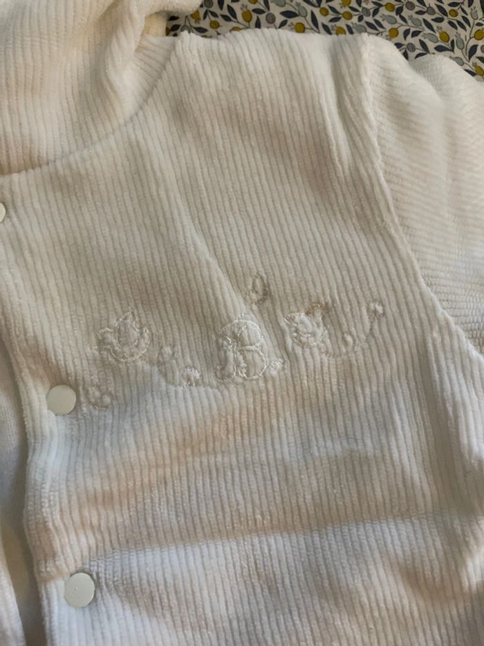 Veste velours 3 mois - photo numéro 2