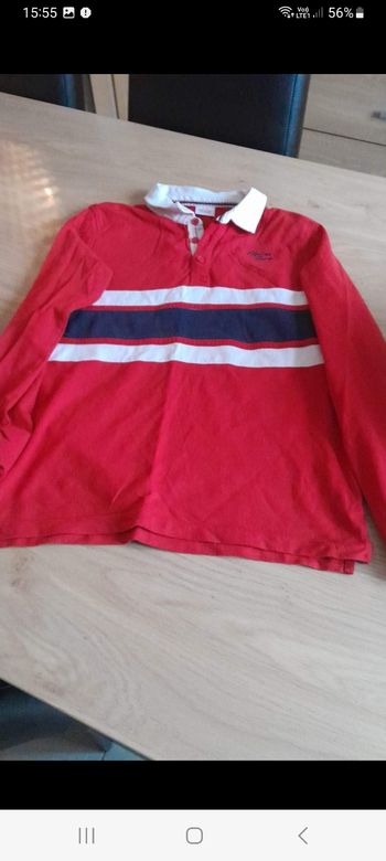 Polo manche longue tape a l oeil