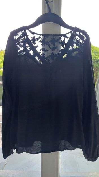 Blouse noire Naf naf