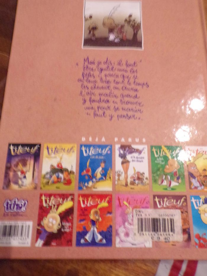 Livre Titeuf 3 ça épate les filles - photo numéro 3