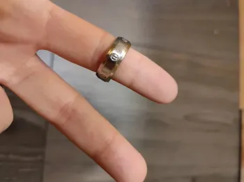 Bague 20,6mm acier inoxydable mixte