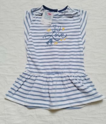 Sucre D orge robe rayée avec étiquette