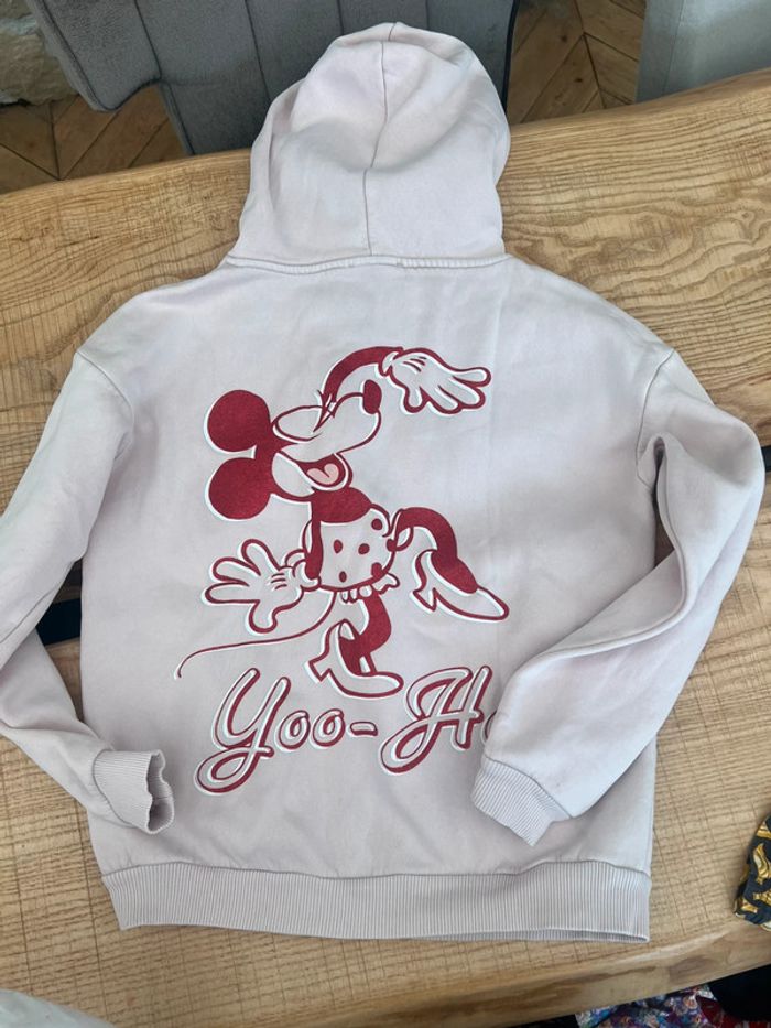 Sweat fille taille XS Jennyfer Disney Minnie 34 rose clair 14 ans