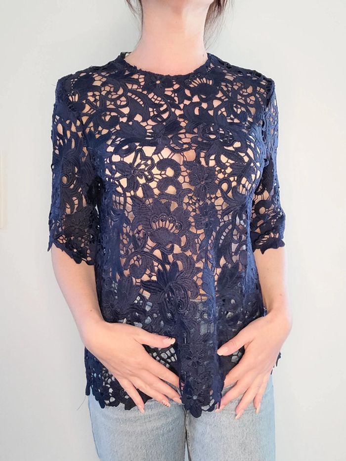 Tunique dentelle