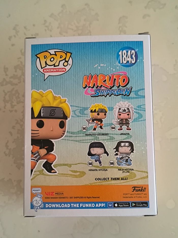 Funko Pop! Naruto Shippuden Naruto Uzumaki #1843 - photo numéro 3