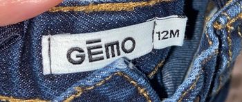 Jean bleu gemo 12 mois