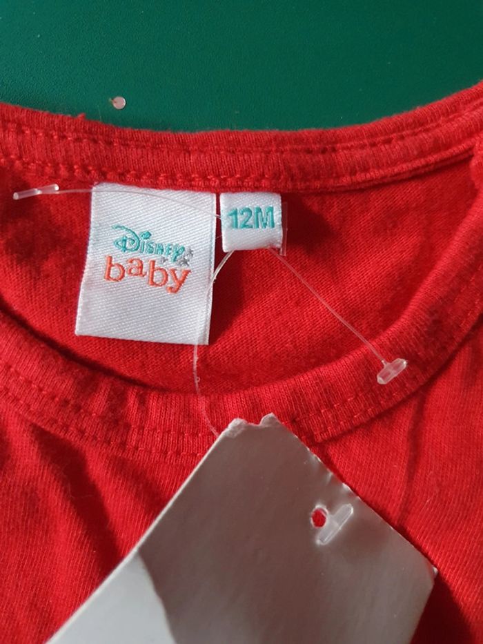 Tee shirt minnie noel manches longues 12 mis - photo numéro 4