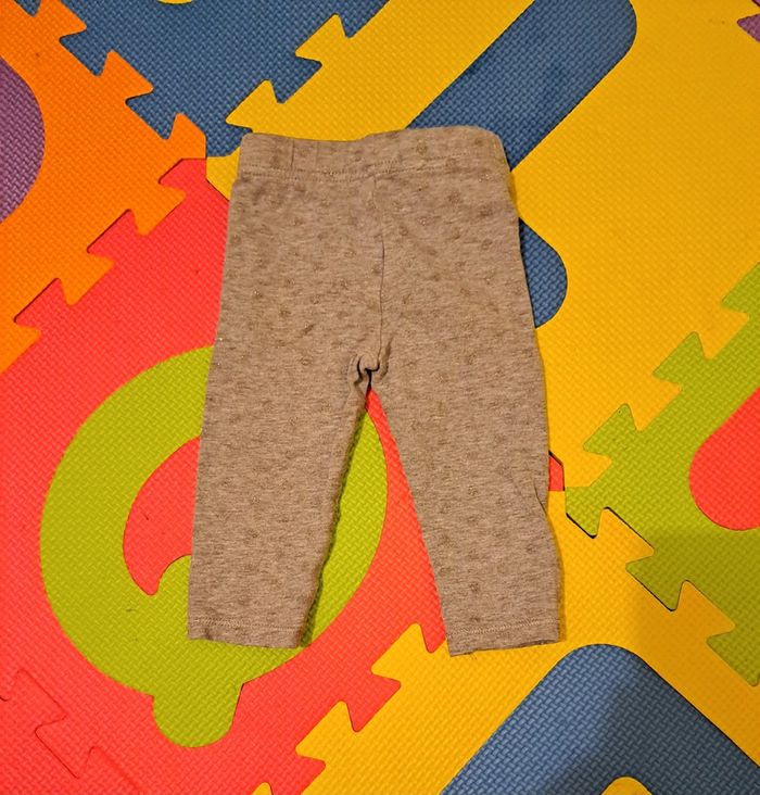 Legging gris clair pailletté, orchestra, taille 3 mois (60 cm)