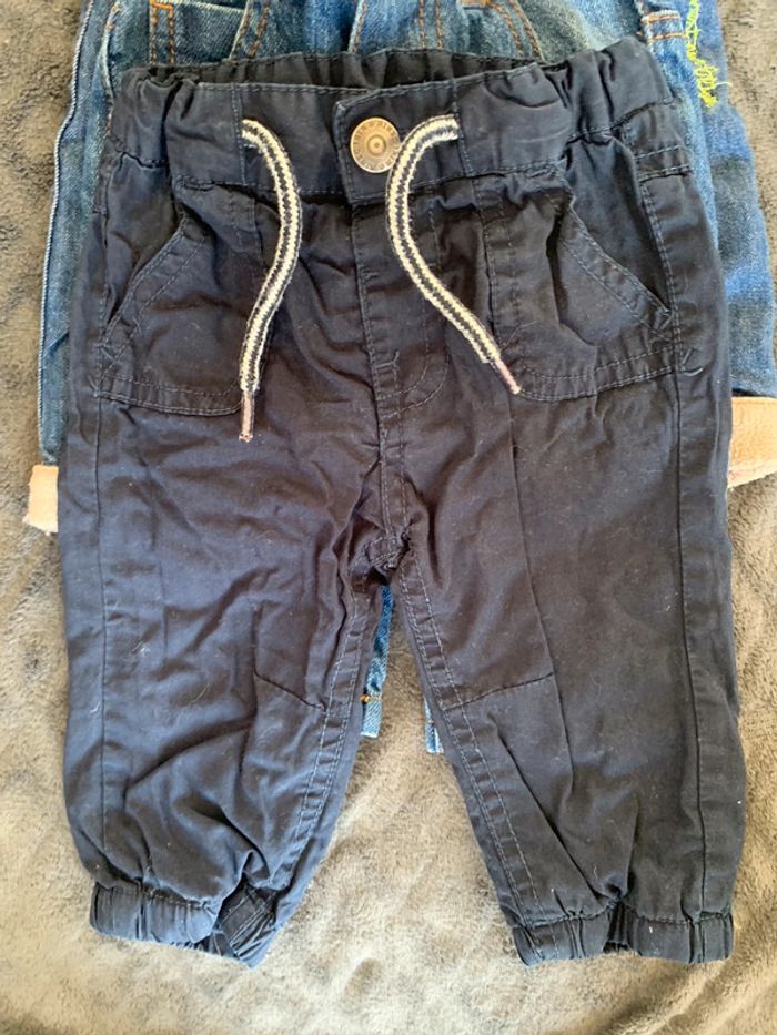 Lot de 9 pantalons \ jeans bébé 3 mois - photo numéro 12