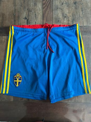 Short de foot adidas - suédois Suède - 2016 2017