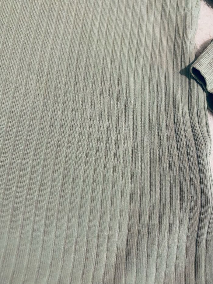 Ensemble fille H&M 9 mois – Haut vert + legging assorti, bon état - photo numéro 7