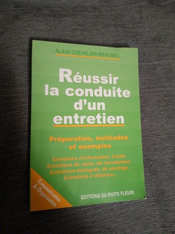 Réussir la conduite d'un entretien préparation méthode et exemples