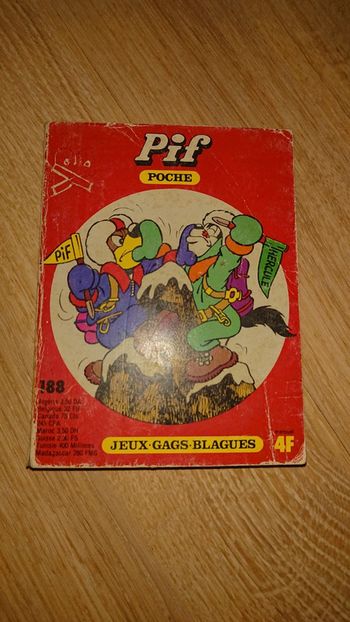 Livre"pif poche" n°188