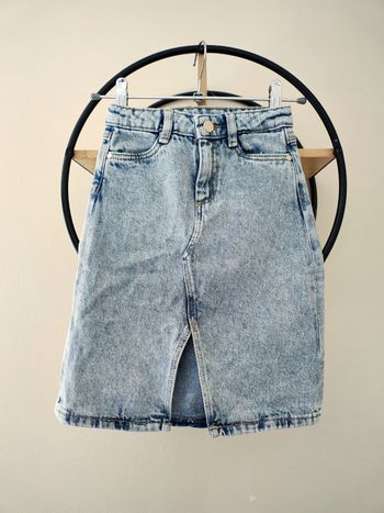 5 ans jupe mi hauteur en jean tape a l'oeil neuve étiquette 