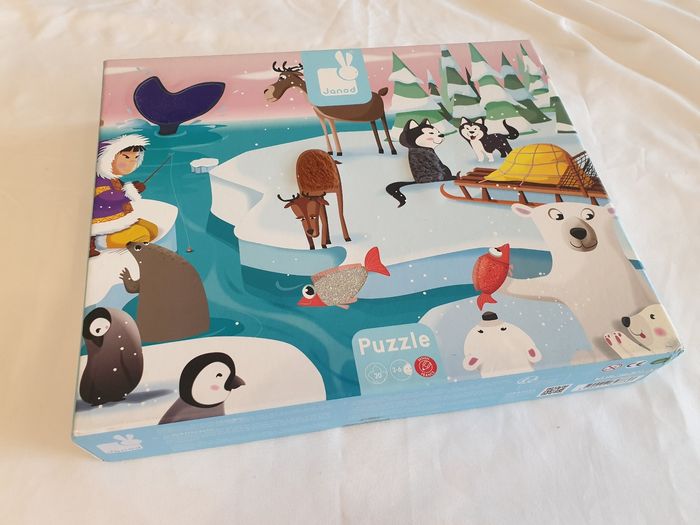 Puzzles tactile geant Banquise