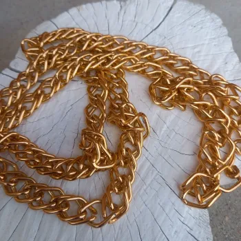 Ceinture de hanche dorée vintage