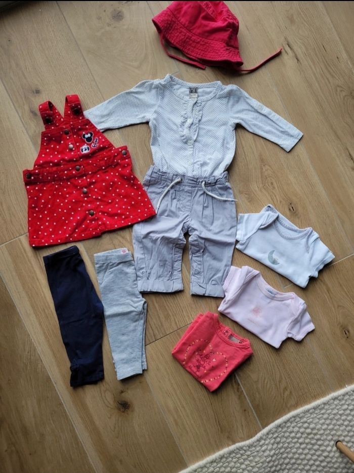 Lot vêtement été fille 6 mois
