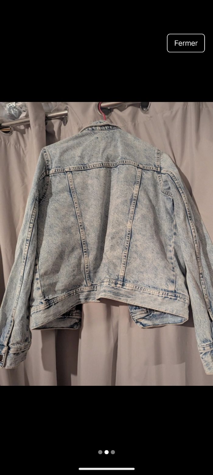Veste en jeans Kiabi taille M - photo numéro 2